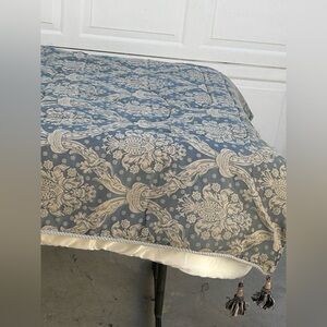 Jocelyn’s Blue and Cream Comforter